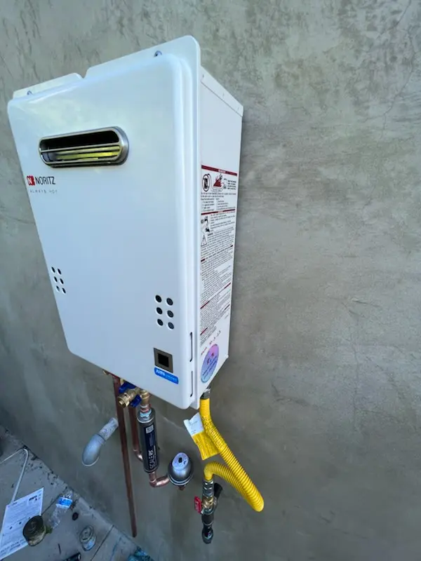 Tankless water heater installation for Ritchfield Junction homes